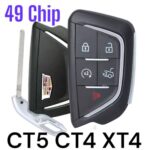 NEW  2020-2022 CADILLAC CT4 CT5 KEYLESS REMOTE SMART KEY FOB 13548127 / 5 BT