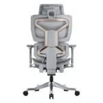 كرسي العاب اومنيكس مريح للغاية من افتر وورك مع مسند قدم مخفي ومسند راس قابل للتعديل ثلاثي الابعاد ومساند ذراعين رباعية الابعاد وأسفل الظهر قابل للتعديل ومزلق مقعد وقفل امالة بـ 4 اوضاع (رمادي ورمادي