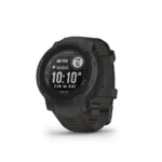 Garmin Instinct 2 Solar, GPS Outdoor Watch, Solar Charging Capabilities, Multi-GNSS Support, Tracbak Routing, Graphite