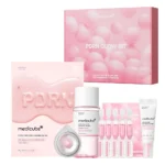 medicube Salmon DNA PDRN Trial Kit | Glass Glow Mini Skincare Set with Toner, Serum & Sheet Mask for Hydrating, Firming, Moisturizing |Gift & Travel Essentials for Women & Girls | Korean Skincare