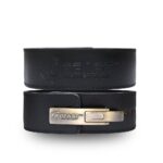 Weight Lifting 10MM 13MM Leather Lever Belt Powerlifting - Free Strap Lower Back Support for Weightlifting, Deadlifts, Squats, Power Belt - Men & Women