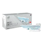 اسس حامل بطاقات رسومات روج هيركلكس ابيض (ارتفاع دعم 72-128 ملم مع عنصر ARGB ثلاثي الابعاد مدمج، مزامنة اورا، مع مستوى سبيريت، ابيض)