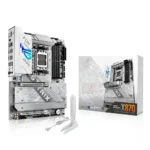 اسس لوحة ام روج ستريكس X870-A للالعاب واي فاي AMD AM5 X870 ATX 16+2+2 مراحل طاقة، محول او سي ديناميكي، كور فليكس، DDR5 AEMP، واي فاي 7، 4X M.2، PCIe® 5.0، كيو ريليس سليم، USB4®، تقنية الذكاء الاصطناعي