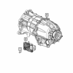 Genuine Mopar Transfer Case Control Module 68593803AB