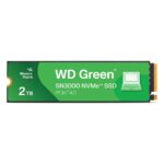 Western Digital Green SN3000 NVMe 2 TB (5.000 MB/sn'ye kadar okuma 4.000 MB/sn'ye kadar yazma) - WDS200T4G0E
