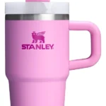 Stanley Quencher H2.0 Tumbler with Handle and Straw 20 oz | Flowstate 3-Position Lid | Cup Holder Compatible for Travel | Insulated Stainless Steel Cup | BPA-Free | Peony