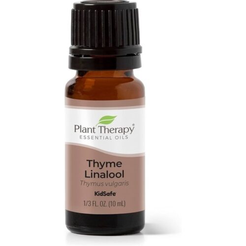 Plant Therapy Thyme Linalool Essential Oil 10 mL (1/3 oz) 100% Pure, Undiluted, Therapeutic Grade