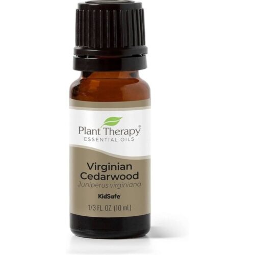 Plant Therapy Cedarwood Virginian Essential Oil 10 mL (1/3 Oz) 100% Pure, Undiluted, Therapeutic Grade
