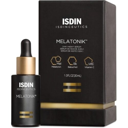 ISDIN Melatonik, Overnight Recovery Anti-Aging Benefits Night Serum, 3-in-1 Repairs, Restores and Brightens with Melatonin, Bakuchiol, Vitamin C…