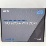MSI PRO Z690-A WIFI DDR4 LGA 1700 Intel ATX Motherboard  PCIE 5.0 WiFi 6E