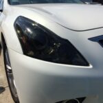 FOR 10-13 G37 SEDAN PRECUT SMOKE HEAD LIGHT TINT OVERLAYS
