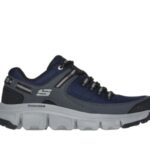 Skechers Men's Shoes Navy Comfort Sport Hike Outdoor Cushion Memory Foam  237620