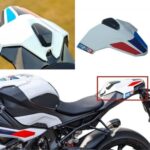 For BMW S1000RR 2023-2024 Gloss White Rear Tail Seat Solo Pillion Fairing Set