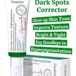 seemsure معالج نقاط السواد، حامض النياسيناميد 50 مل، مصل تفتيح البشرة مع ترطيب عميق، حمض الهيالورونيك، مضاد للشيخوخة، القمح لتبييض البشرة والبقع الداكنة، البابايا للنساء والرجال