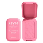 NYX PROFESSIONAL MAKEUP Buttermelt Powder Blush, Fade and Transfer-Resistant Blush, Up to 12HR Make Up Wear, Vegan Formula - Butta Together
