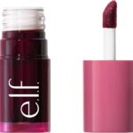 e.l.f. Sheer For It Blush Tint, Multi-Use, Long-Lasting Lip & Cheek Makeup, Creates A Natural Flush Finish, Vegan & Cruelty-Free, Plums Up
