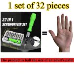 مجموعة من 46 قطعة من مجموعة أدوات إصلاح السيارات الاحترافية: مجموعة مفتاح ربط احترافية محمولة وقوية وسهلة الاستخدام - مناسبة لصيانة السيارات والقوارب والدراجات النارية والإصلاحات المنزلية/الصناعية - تشمل صندوق أدوات