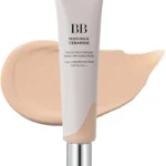 Moringa Ceramide BB Cream SPF 30 PA++ 21 Light Beige 1 fl oz, Makeup Base, Tone Up Sunscreen for Face, Lightweight, Non-greasy, Hydrating, Natural Finish with SPF 30 PA++