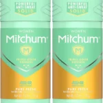 Mitchum Women Triple Odor Defense Invisible Solid Antiperspirant Deodorant, Pure Fresh, 2.7 oz (Pack of 2)