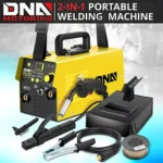 2-IN-1 Portable MMA/MIG Mode Welder Welding Machine110V 120A Flux Core Yellow