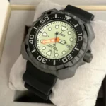 Citizen Promaster Titanium Dive Watch Green Dial Eco Drive BN0227-25X