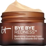 IT Cosmetics Bye Bye Redness Full Coverage Color Correcting Cream - Redness Neutralizing Tinted Face Moisturizer, 12HR Hydration, Hyaluronic Acid, Aloe, Colloidal Oatmeal, Rosacea Skin - 0.37 fl oz