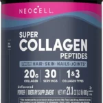 NeoCell Super Collagen Peptides, Unflavored, Powder, 21.2 oz., 1 Canister
