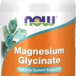 NOW Foods Supplements, Magnesium Glycinate 100 mg, Highly Absorbable Form, 180 Tablets