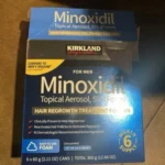Kirkland Minoxidil 5% Extra Strength Men Hair Regrowth Solution 6 Month Original