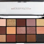 Revolution, Reloaded Shadow Palette, Highly-Pigmented, Matte & Shimmer Finishes, 15 Shades, Velvet Rose, 0.58 oz