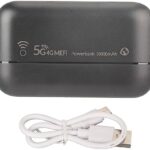 4G Network Router with SIM Card Slot, 10000mAh Battery Portable Router Power Bank, Unlocked 5G Hotspot 300Mbps Router, 802.11g / b/n, 100 x 60 x 32mm