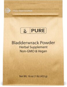 Pure Original Ingredients Bladderwrack Powder (1lb) Fucus Vesiculosus, Herbal Supplement