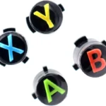 Deal4GO Standard A B X Y Button Set Replacement for Xbox One Controller Buttons Mod Plastic [Multi Colour]