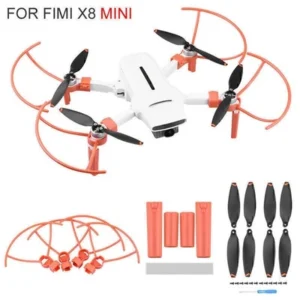 4pcs Propeller + Protection Guards + Landing Gear Set for FIMI X8 MINI Drone
