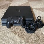 Sony PlayStation 4 Pro Black Console Wi-Fi w/ Controller & Cables