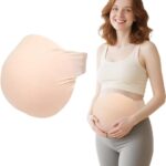 Halloween Fake Pregnancy Belly - Adjustable Memory Foam Bump for Costumes & Film Props