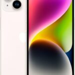 Apple iPhone 14, 128GB, Starlight - Unlocked (Renewed)