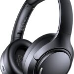Hybrid Active Noise Cancelling Headphones 120H Long Playtime, 6 ENC Mic, Wireless Over-Ear Bluetooth 6.0 Headphones, Hi-Res Audio, Memory Foam Earcup, Transparency Mode ANC Headphone for Travel Office