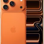 Apple iPhone 17 Pro, US Version, 256GB, eSIM, Cosmic Orange- Unlocked (Renewed Premium)