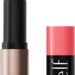 e.l.f. Soft Glam Cream Blush Stick, Buildable Cream Blush for A Natural Flush & Satin Finish, Made with Shea Butter, Vegan & Cruelty-Free, Melon Drama