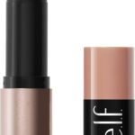 e.l.f. Soft Glam Cream Bronzer Stick, Buildable Cream Bronzer for A Long-Lasting Sculpted Glow & Satin Finish, Twist-Up Design, Vegan & Cruelty-Free, Fair