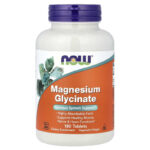 Magnesium Glycinate, 180 tablets (100 mg per tablet)