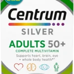 Centrum Silver Multivitamin for Adults 50 Plus, Multivitamin/Multimineral Supplement with Vitamin D3, B Vitamins, Calcium and Antioxidants, Gluten Free, Non-GMO Ingredients - 80 Count