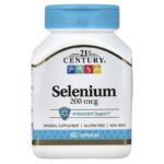 Selenium, 200 mcg, 60 Capsules
