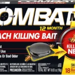 Combat Max 12 Month Roach Killing Bait, Small Roach Bait Station, 18 Count, Child-Resistant, Fast-Acting Fipronil Cockroach Killer & Nest Destroyer, No Vapor, Fumes or Odor, Mess-Free