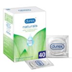 Durex Naturals 40'lı Doğal Kayganlaştırıcılı İnce Prezervatif