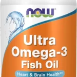 NOW Foods Supplements, Ultra Omega-3 Molecularly Distilled and Enteric Coated, 180 Softgels