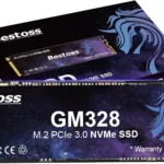 Bestoss 256GB NVMe M.2 SSD PCIe3.0 M.2 2280 SSD,Internal SSD,Up to 3500MB/s