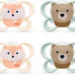 NUK Perfect Match Air Pacifiers, -6 Months, 4 Pack
