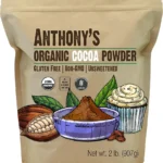 Anthony's Organic Cocoa Powder, 2 lb, Gluten Free, Non GMO, Unsweetened